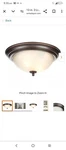 Lighting Flush Mount Legacy 11-INCH Led Brushed Nickel New. Fixed Price $7.00.