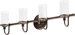 Moen Belfield 4 Light 33" Bathroom Vanity Oil Rubbed Bronze *read*. Fixed Price $170.00.