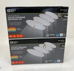 Commercial Electric Ultra Slim 6" Color Selectable Recessed Led Kit 8-PK New. Fixed Price $68.99.