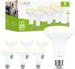Sigalux Dimmable Led Flood Lights, BR30 Count (pack 1), 65W-SOFT White. Fixed Price $21.35.