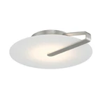 Eurofase Nuvola Light 17" Flushmount, Nickel/white Glass Round 46844-026. Fixed Price $165.00.