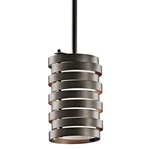 Kichler 43304 Roswell 1 Light 5"W Cylinder Pendant - Bronze. Fixed Price $72.91.
