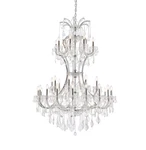 Elegant Lighting 2800D46/RC Maria Theresa 36 46"W Crystal - Chrome. Fixed Price $4860.00.