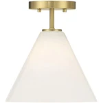 Savoy House Lighting 7-4011-1-322 Blair Mini Pendant Warm Brass. Fixed Price $142.80.