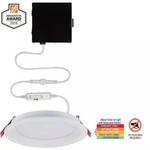 Commercial Electric Slim Led Color Changing Deep Baffle Recessed Kit 6" 91479. Fixed Price $15.05.