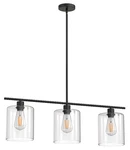 Yansun 3-LIGHT Black Industrial Kitchen Island Pendant Fixture W-DZ014QP. Fixed Price $35.95.