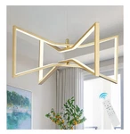 Yensuligt Modern Chandelier 23IN 24W Led Pendant Lighting With Remote - YL01G600. Fixed Price $30.00.