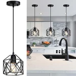 Laihezz 1-LIGHT Vintage Hanging Pendant Fixture Farmhouse. Fixed Price $33.96.