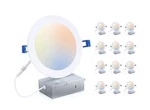 Cloudy Bay 6 Inch 3000K/ 4000K/ 5000K Three Color Temperature Selectable, Dim.... Fixed Price $124.99.