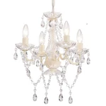 Mini Crystal Chandeliers Acrylic Beige Lighting 4 Modern Han.... Fixed Price $85.04.