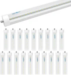 8FT T8 Led Bulbs 40W/80W Equivalent, 6000K Cool White, Pack Of 20. Fixed Price $373.99.