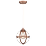 Westinghouse Stella Mira Light Pendant, Washed Copper/cage Shade - 6362100. Fixed Price $104.99.