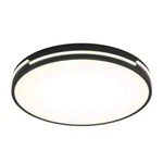 Artika Delray 15 In. 1-LIGHT Modern Black Led Cct Flush Mount Ceiling. Fixed Price $69.00.
