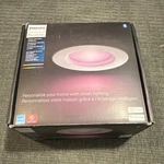 Philips Hue Smart Led Recessed Downlight, Color Changing, Bluetooth Zigbee, 5/6". Fixed Price $32.99.