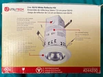 Utilitech Inch White Reflector Kit 244230 For GU10 (no Bulb). Fixed Price $14.99.