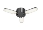 Commercial Electric 3-HEAD 8000 Lumen Black Led Garage Shop Light With Remote. Fixed Price $10.34.
