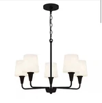 Dsi Lighting 5-LIGHT Matte Black Candlestick Chandelier 1009867937 DSHD6549A New. Fixed Price $29.99.