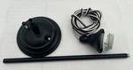 Toltec Lighting 23-MB Stem 1LGHT Mini-pendant Matte Black Finish No Glass. Fixed Price $40.00.