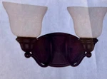 New Savoy House -english Bronze Light Bath BAR-8-6837-2-13. Fixed Price $59.00.