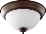 Quorum International 3063-11 Light 12"W Flush Mount Bowl Bronze. Fixed Price $37.00.