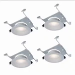 Halo RL6DM-HL6RSMF-4PK In Cct Led Canless Ic Rated Recessed Light Kit (4-PACK). Fixed Price $69.99.