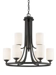 Bordeaux 9-LIGHT Chandelier In Bronze. Fixed Price $554.00.