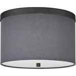 Dainolite Lighting FRD-122FH-MB-GRY Frederica Flush Mount Matte Black. Fixed Price $108.00.