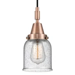 Innovations Lighting 447-1P-G54 Bell 5"W Mini Pendant Copper. Fixed Price $132.00.
