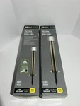 Set Of 2 Commercial Electric Led Motion Sensor Bollard Lights 30IN Outdoor 4000K. Fixed Price $69.99.