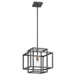 Kichler Taubert Pendant 1LT, Black - 43982BK. Fixed Price $249.99.