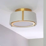 Crystorama Fulton 12" Wide Antique Gold Drum Ceiling Light. Fixed Price $348.00.