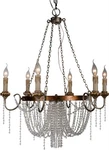 Terracotta Lighting Valentina Aged Gold Chandelier. Fixed Price $3025.00.