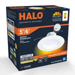 Halo RL56 Series 5/6IN Led Recessed Retrofit Module Selectable Cct Lumens Matte. Fixed Price $18.59.