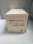 Cooper Halo Power-trac L-736-PX White Cylinder Track Light Head Fixture. Fixed Price $79.99.