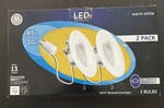 Ge White 6-IN 700-LUMEN Warm Round Dimmable Recessed Downlight (2-PACK). Fixed Price $15.00.