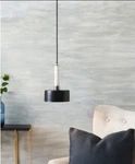Renwil Bellucci White Marble And Black Ceiling Light Fixture LPC4394. Fixed Price $133.49.