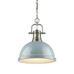Golden Lighting Duncan 1-LIGHT Pewter Pendant. Fixed Price $107.99.