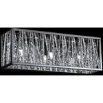 Z-lite 872CH-3V-LED Terra 16.25 Inch Chrome Vanity Wall Light. Fixed Price $122.00.