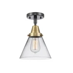 Innovations Large Cone Light 7.75" Flush, Bab/clear 447-1C-BAB-G42. Fixed Price $140.80.