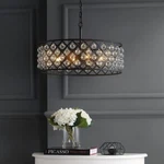 Jonathan JYL9027A Gabrielle 23" Oil Rubbed Bronze Crystal Metal Led Pendant. Fixed Price $189.99.
