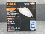 Halo Rl 6" Color & Tunable Regresed Canless Smart Wi-fi Led Recessed Downlight. Fixed Price $25.99.