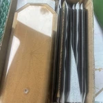 Lot Of 18 Replacement Octagon Beveled Glass Panel Star Burst Chandelier 8.5". Fixed Price $100.00.