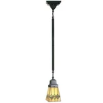 Meyda Lighting 5'SQ Martini Mission Mini Pendant, Ha 59 Flame - 49122. Fixed Price $280.80.