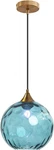 7.9" Glass Globe Pendant Lighting Fixtures For Kitchen Island Dark Green.... Fixed Price $74.95.