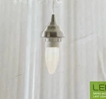 Portfolio 5.25" Brushed Nickel Mini Led Pendant Fitter CPL2BNK 0760333 E6. Fixed Price $20.66.