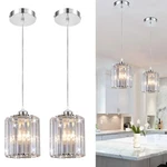 Tislyco Crystal Pendant Lights - Kitchen Island Lighting, Mini Chande.... Fixed Price $53.55.
