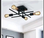Tozing 16 In. Black Farmhouse Semi-flush Mount Ceiling Light Fixtures Modern. Fixed Price $11.99.