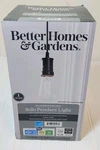 Better Homes & Gardens Solo Pendant Light Bronze Finish Fabric Cord W/ Led Bulb. Fixed Price $10.82.