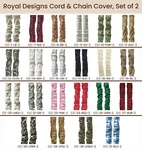 Royal Designs, Inc. Decorative Fabric Cord Cover Chandelier Chain 4FT Long. Fixed Price $65.95.