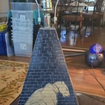 Egyptian Pyramid Decorative Lamp With Cat Motif Elite Jan Craft. Fixed Price $79.99.